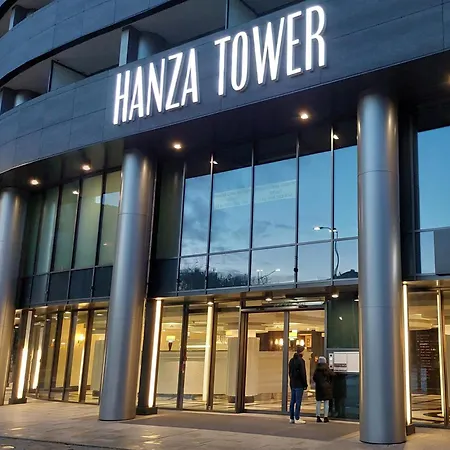 아파트 Hanza Tower Stett-inn Business &